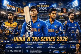 Vaibhav Sooryavanshi Set for India A Tri-Series 2026: Full Schedule, Squads and Live Streaming Details