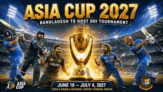Asia Cup 2027 Schedule Revealed: Bangladesh to Host ODI Tournament From June 18, India-Pakistan Clash Expected