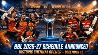 BBL 2026-27 Begins in India! Full Schedule, Dates, Venues & Key Matches