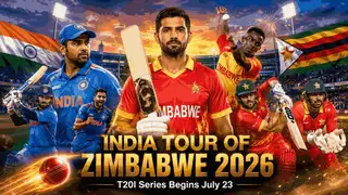 Zimbabwe Name 15-Member Squad for India T20I Series; Sikandar Raza to Captain, Tafadzwa Tsiga Receives Maiden Call-Up