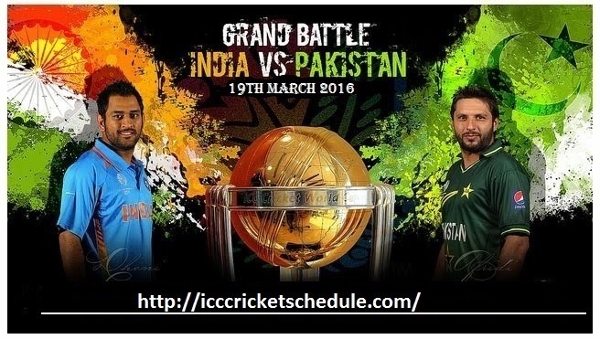 india vs pakistan t20 world cup 19th march 2016