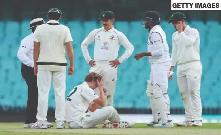 Australia vs India: Cameron Green ruled out of the tour game due to a concussion