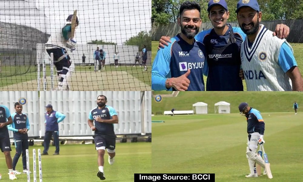 ICC WTC: Team India’s first group training session ahead of WTC final, see pictures