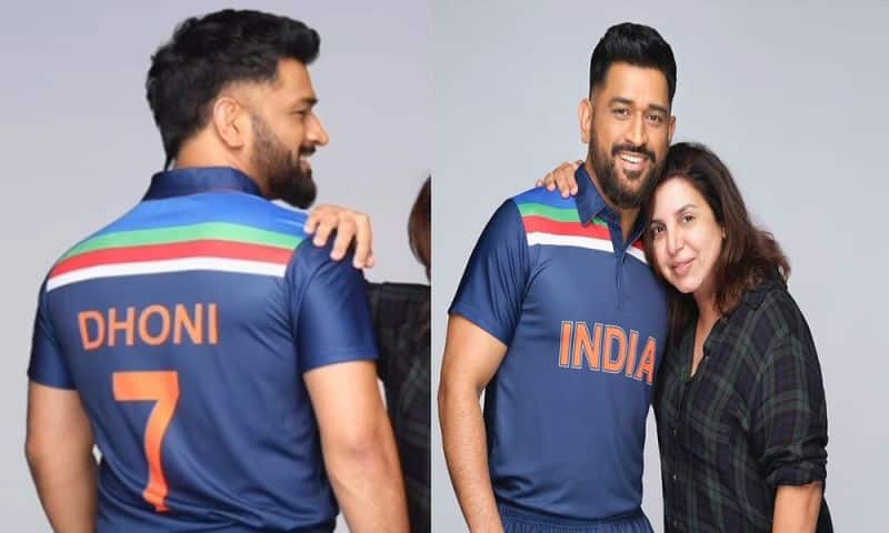 Latest MS Dhoni images in India’s retro jersey, play football along with Ranveer Singh and Shreyas Iyer