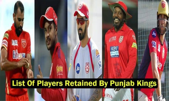 IPL 2022 Mega Auction: Punjab Kings (PBKS) list of players retained and released in IPL 2022