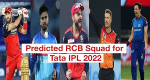 Tata IPL 2022: Predicted IPL 2022 Squad of Royal Challengers Bangalore (RCB) 