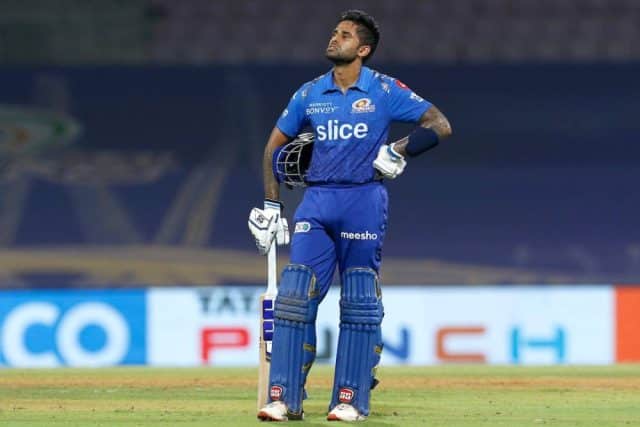 MI’s Suryakumar Yadav ruled out of the Tata IPL 2022 due to a muscle injury