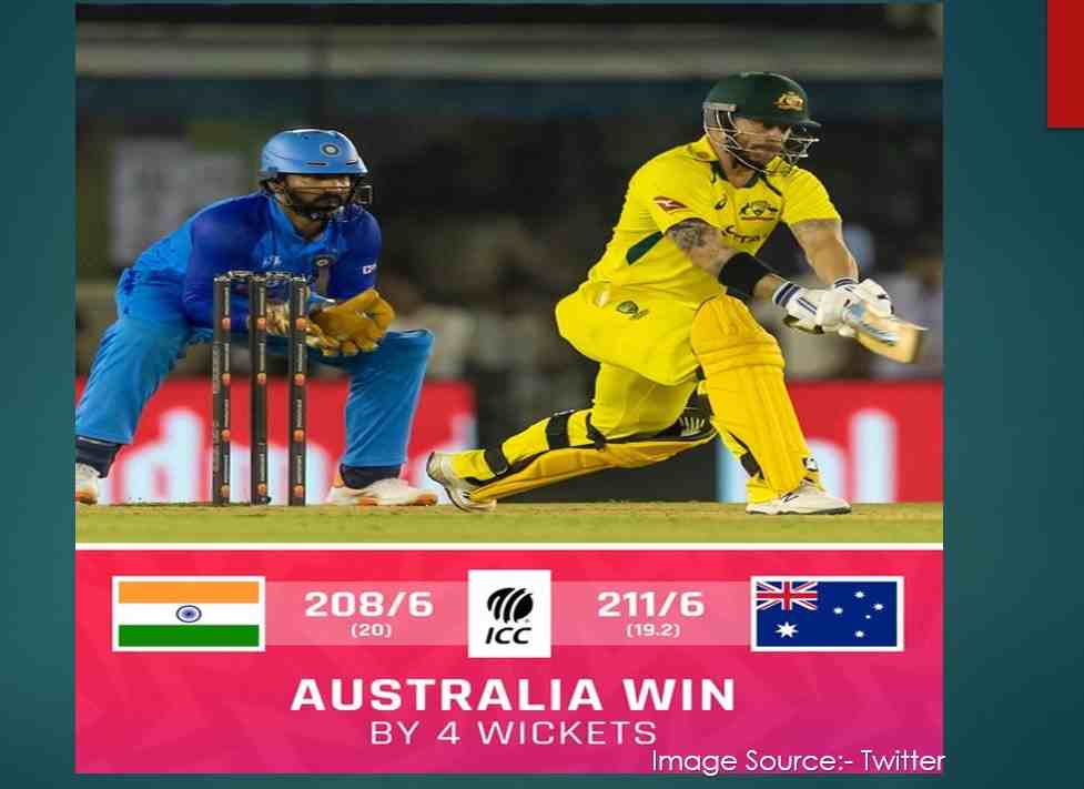 IND Vs AUS Match Review: Aussies Won The Nail Biting Match By 4 Wickets.