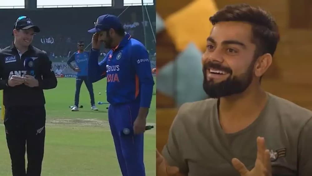 Watch What Virat Kohli Said About Rohit Sharma After He Forgets Team's  Decision During Toss In INDvNZ 2nd ODI