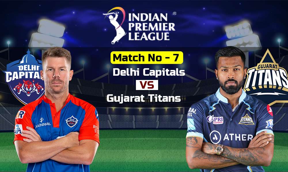 IPL 2023 Today Match Prediction, DC Vs GT Dream11 Prediction, Fantasy Team,  Playing11, Pitch Report, Live