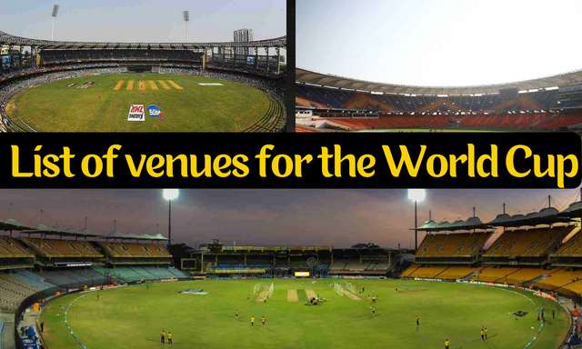 Read more about the article Full List Of Stadium That Will Host CWC 2023 Matches