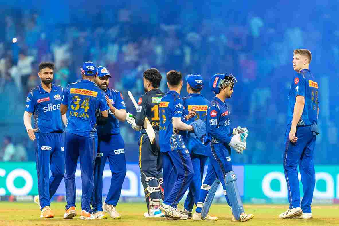 You are currently viewing MI Defeated GT By 27 Runs, Surya Knocked His First Century Of IPL